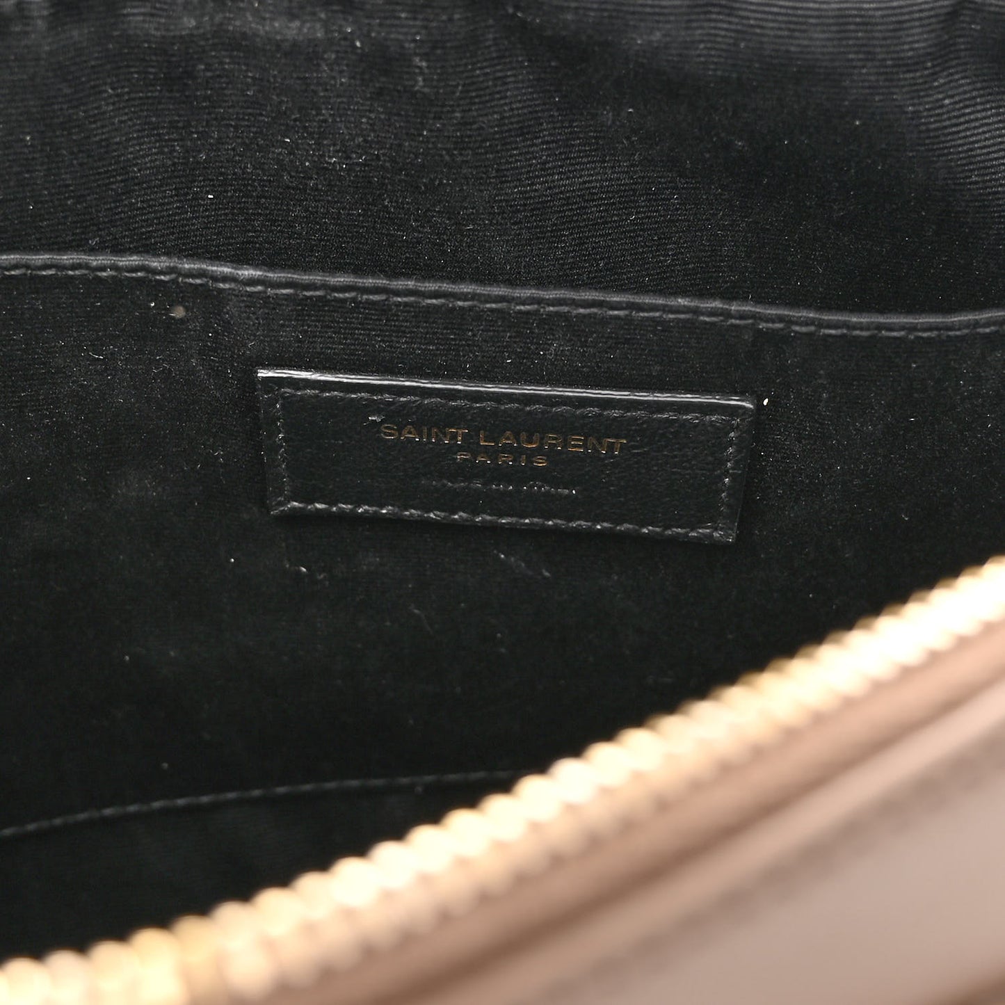 Calfskin Matelasse Monogram Lou Camera Bag Greyish Brown