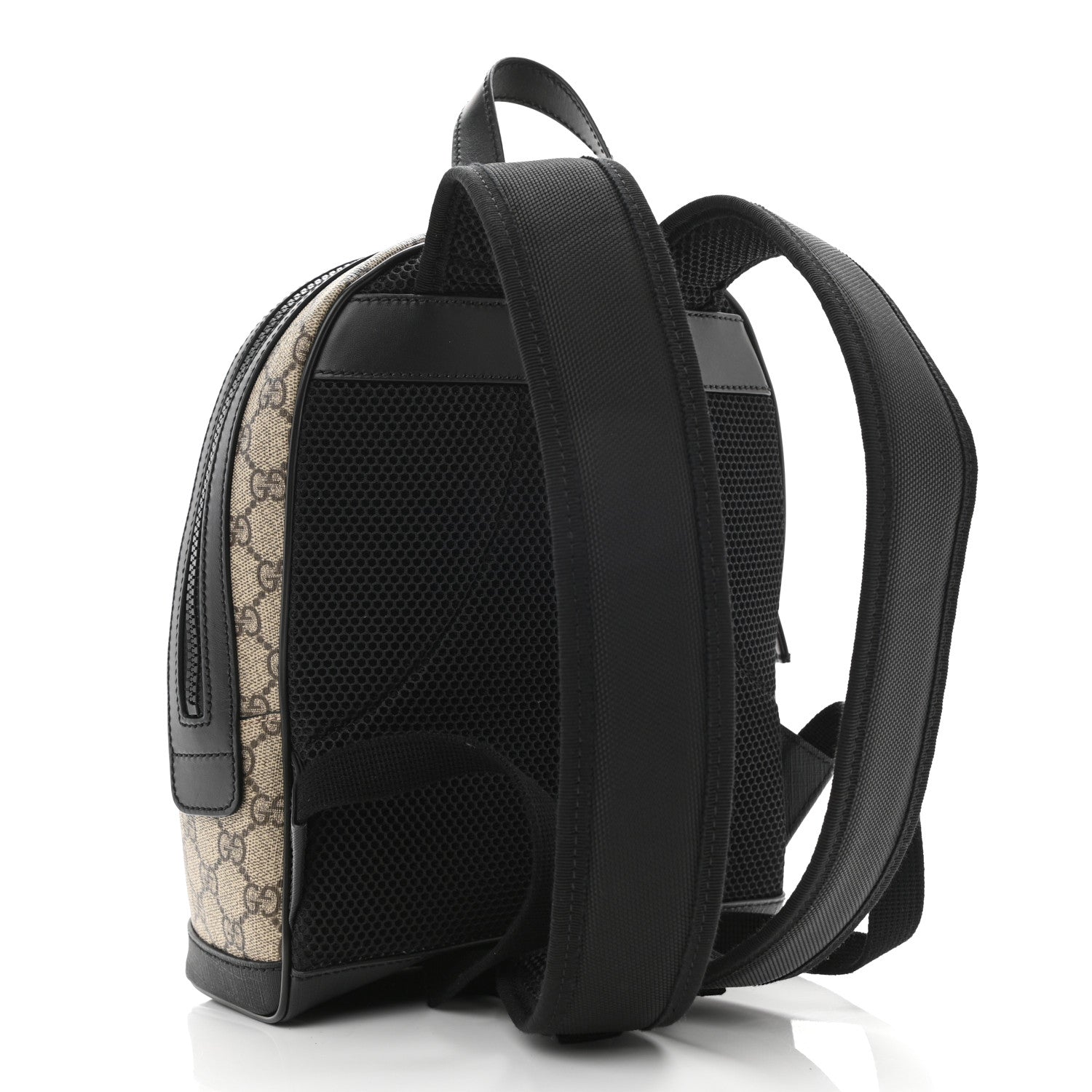 Gucci GG Supreme Monogram Small Eden Day Backpack Black 4 of 16