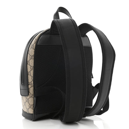 Gucci GG Supreme Monogram Small Eden Day Backpack Black 4 of 16