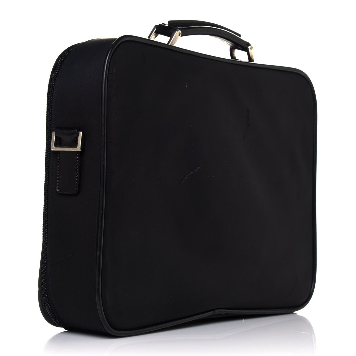 Tessuto Nylon Briefcase Black