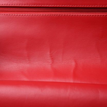 Chanel Patent Quilted Maxi Double Flap Red 15 of 18