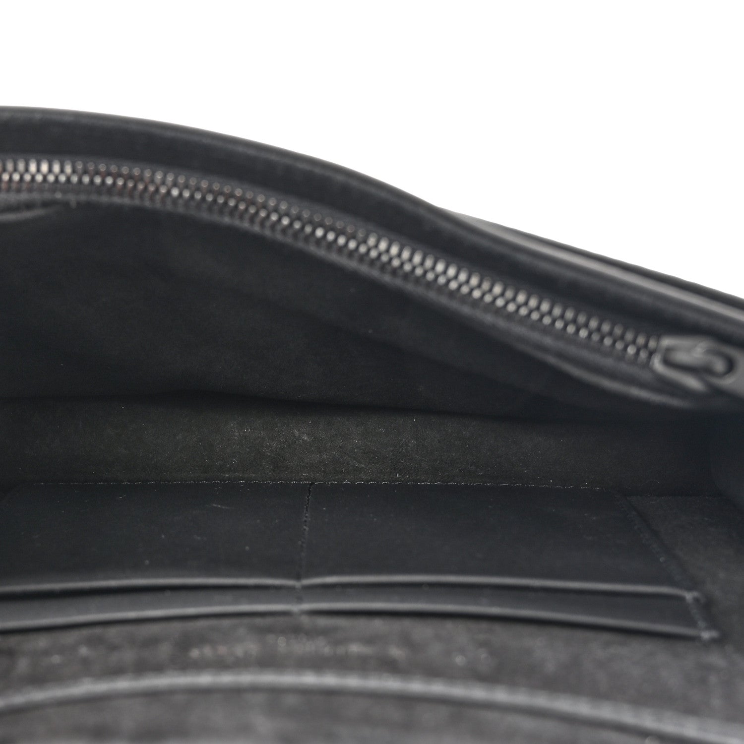 Christian Dior Ultra Matte Calfskin Diorama Wallet on Chain Pouch Black 5 of 11