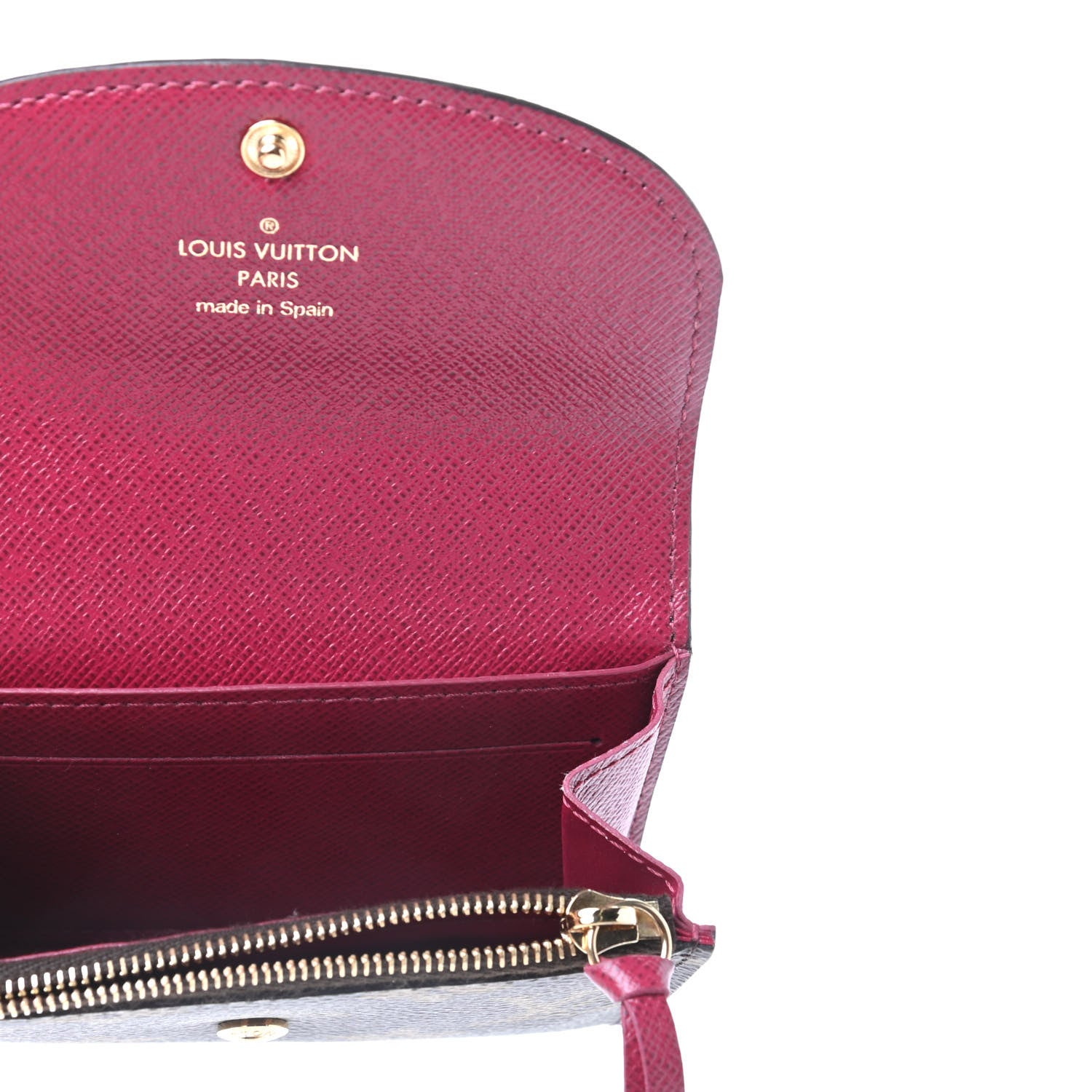 Louis Vuitton Monogram Rosalie Coin Purse Fuchsia 5 of 8