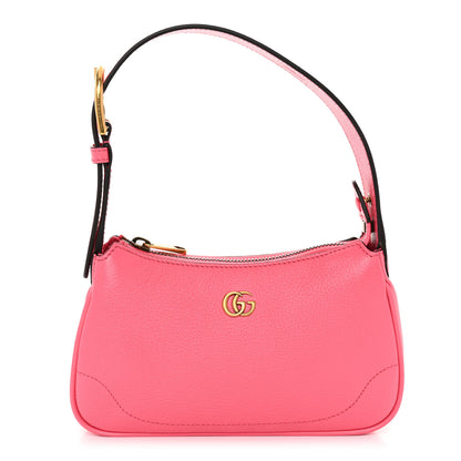 Gucci Goatskin Mini Aphrodite Shoulder Bag Rhodamine Pink 1 of 9