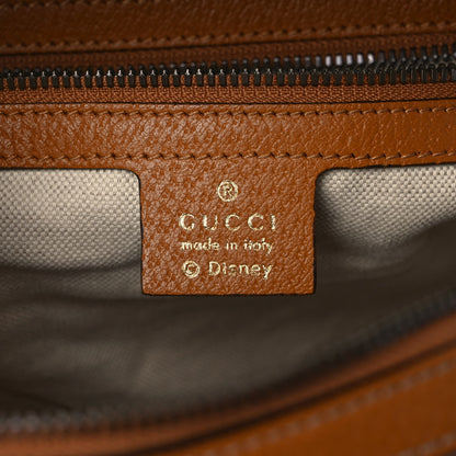 Gucci X DISNEY Mini Vintage GG Supreme Monogram Mickey Mouse Small Dome Backpack Beige Vintage Sun Oil 6 of 9