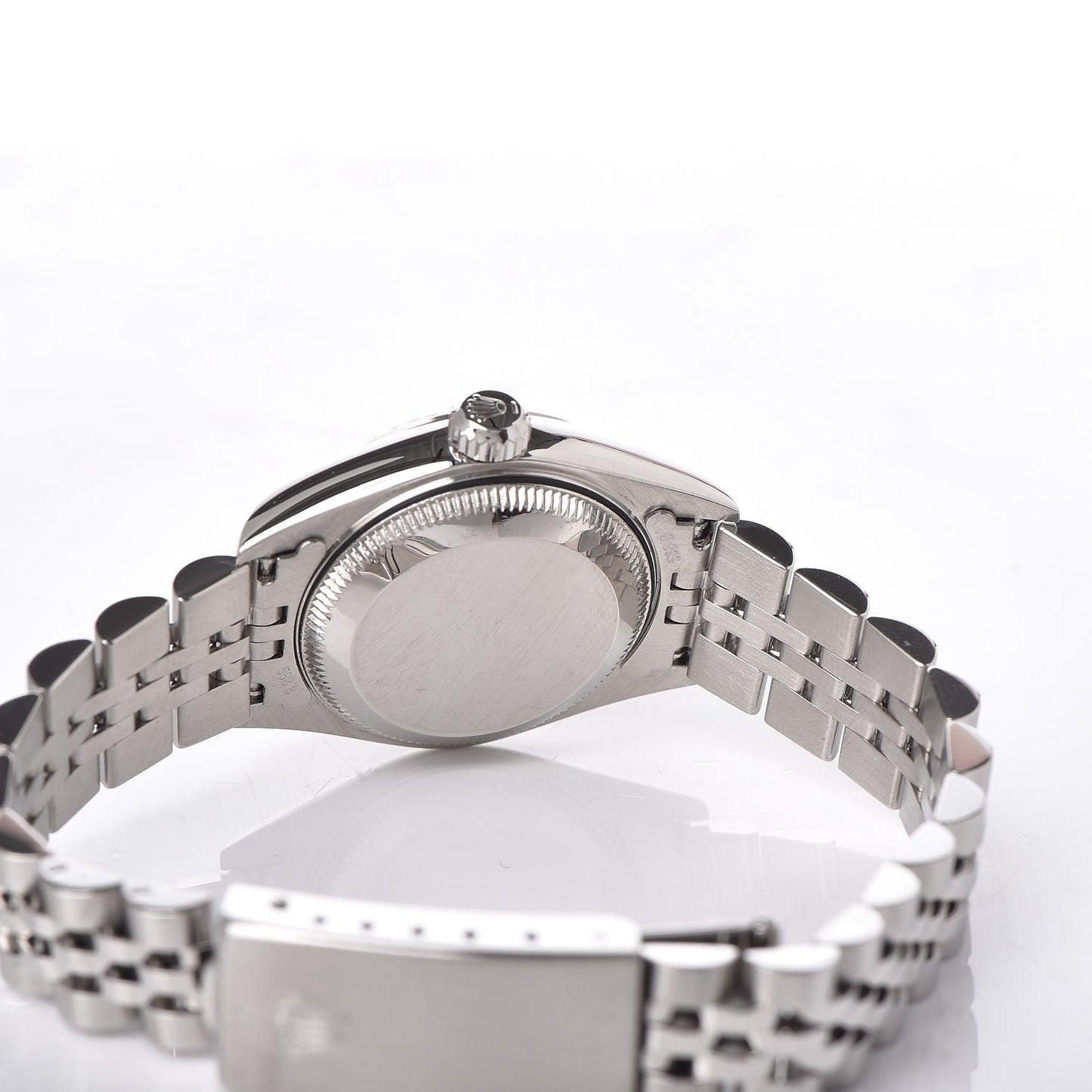 Stainless Steel 18K White Gold Diamond 26mm Oyster Perpetual Datejust Watch Silver 79174