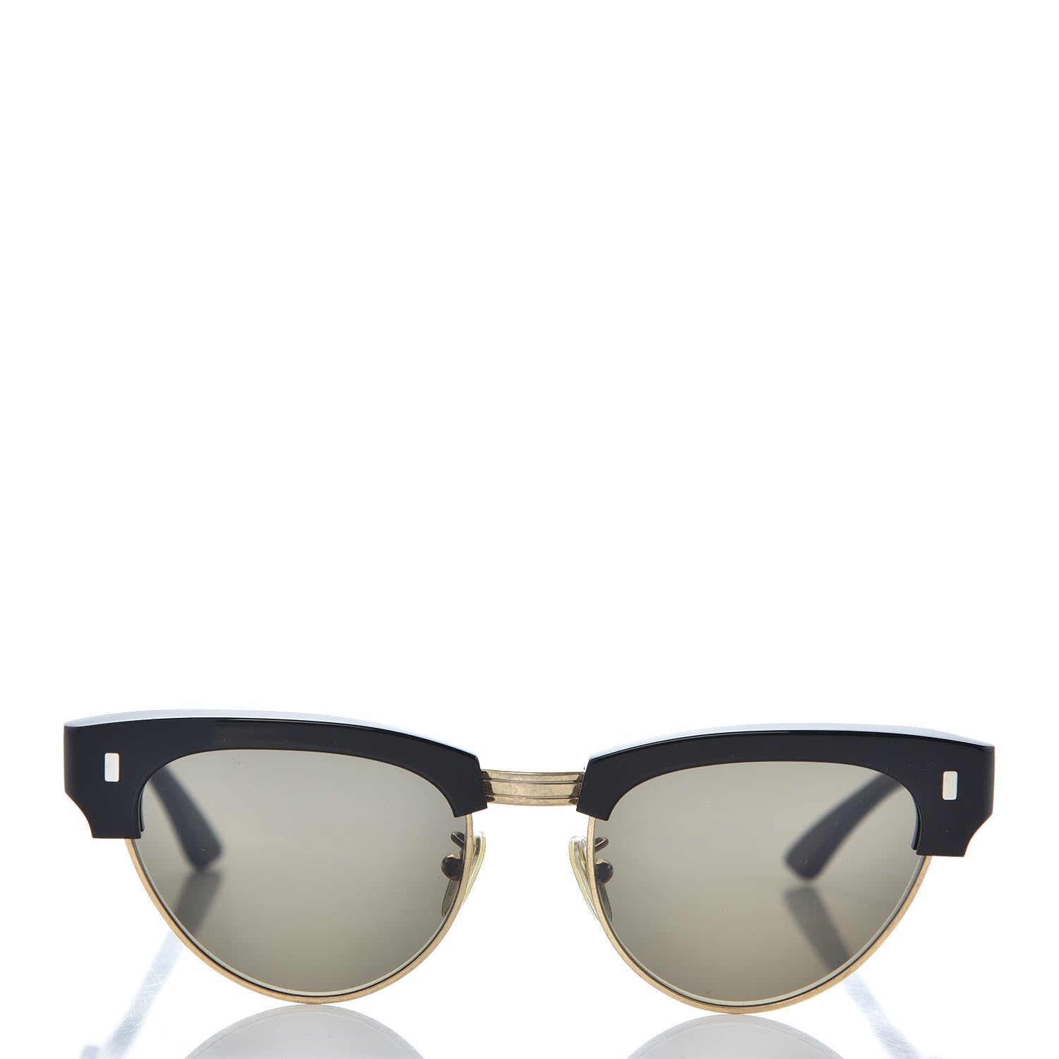 Celine Acetate Cat Eye Sunglasses CL40059U Black Gold 3 of 8