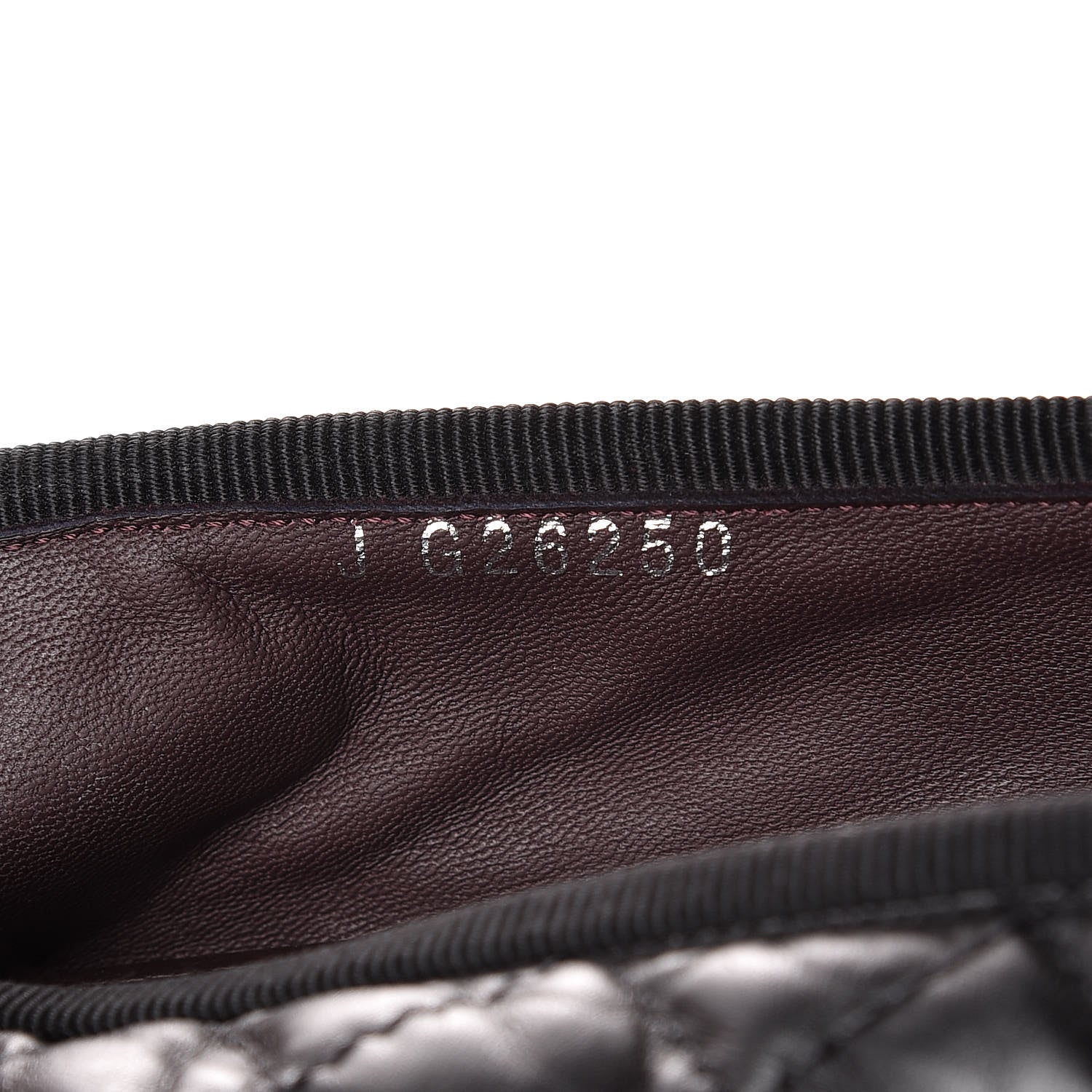 Chanel Aged Calfskin Quilted CC Cap Toe Ballerina Flats 39.5 Black 10 of 15