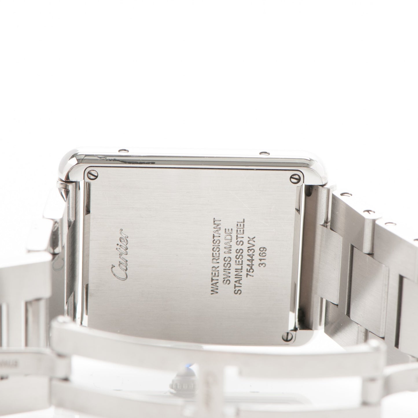 Stainless Steel 27mm Tank Solo Quartz Watch