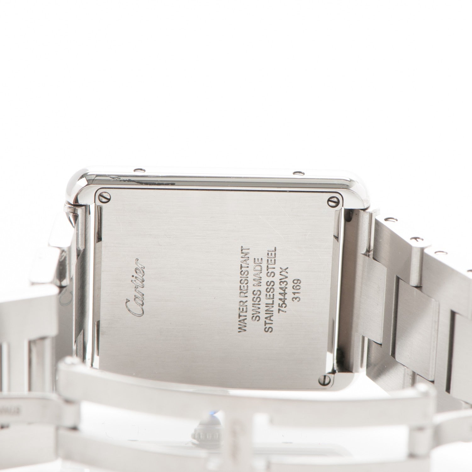 Cartier Stainless Steel 27mm Tank Solo Quartz Watch 6 of 8