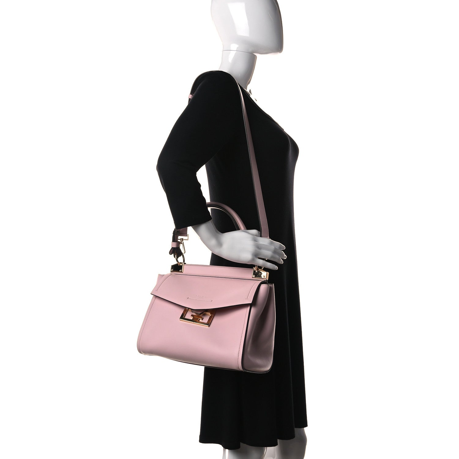 Givenchy Calfskin Small Mystic Shoulder Bag Pale Pink 2 of 9