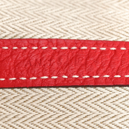 Hermes Negonda Garden Party 36 MM Rouge Casaque 6 of 9