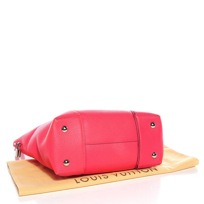 Louis Vuitton Cuir Taurillon Soft Lockit PM Rose Litchi 4 of 7
