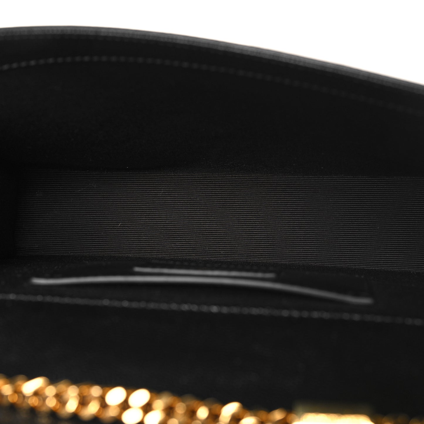 Grain De Poudre Medium Classic Monogram Kate Satchel Black