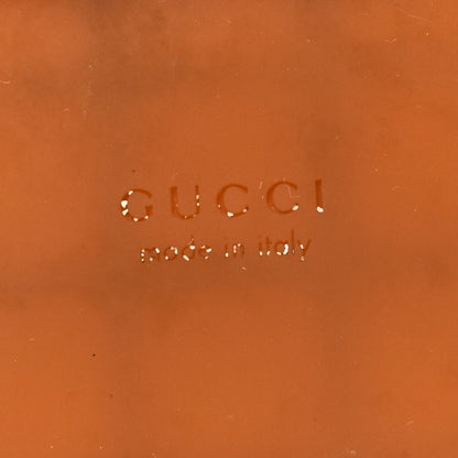 Gucci Monogram Jumbo GG Platform Slide Wedge Sandals 39 Camel Ebony 8 of 9