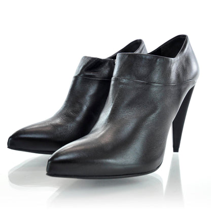 Prada Leather Ankle Boots 38 Black 2 of 6