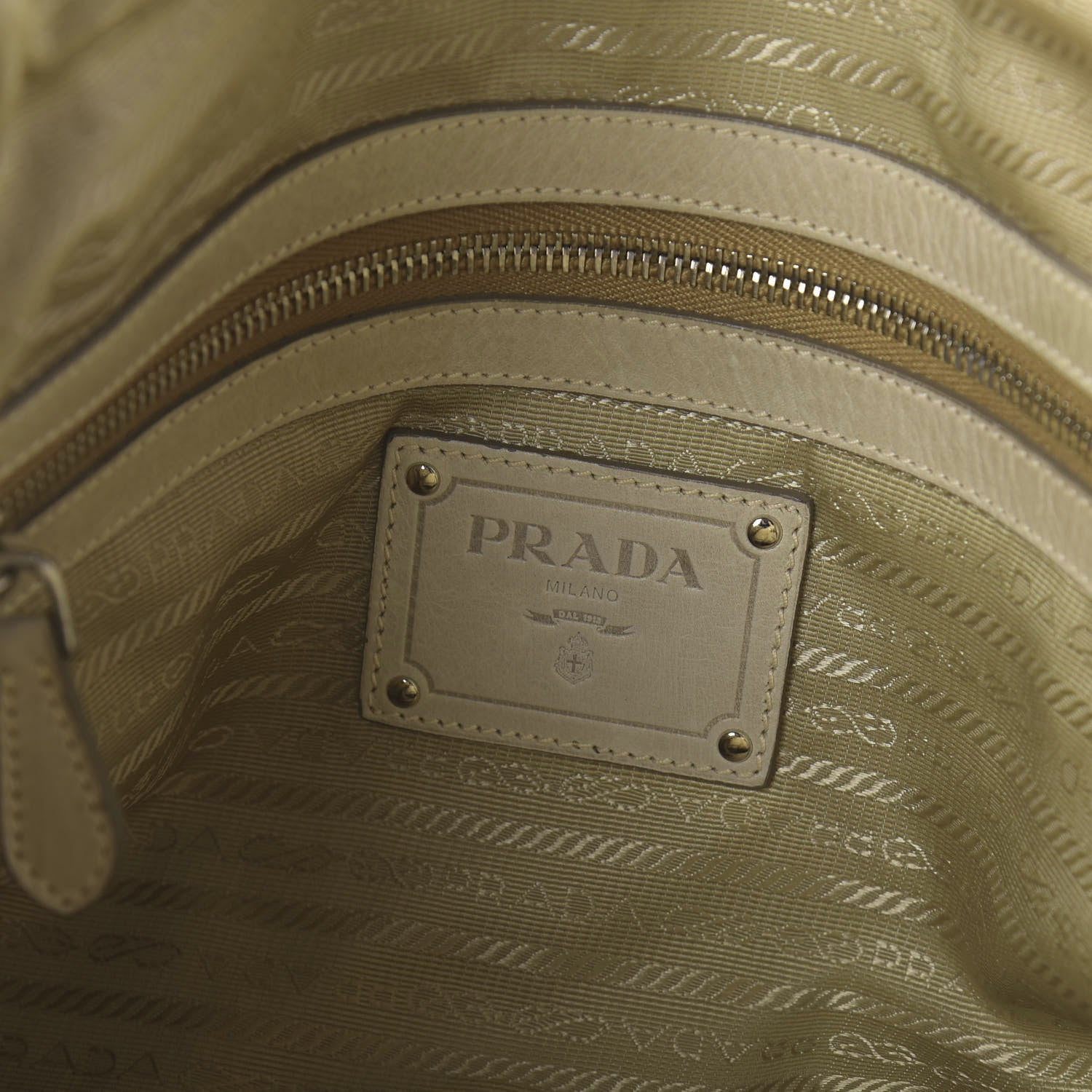 Prada Nappa New Look Tote Talco 10 of 11