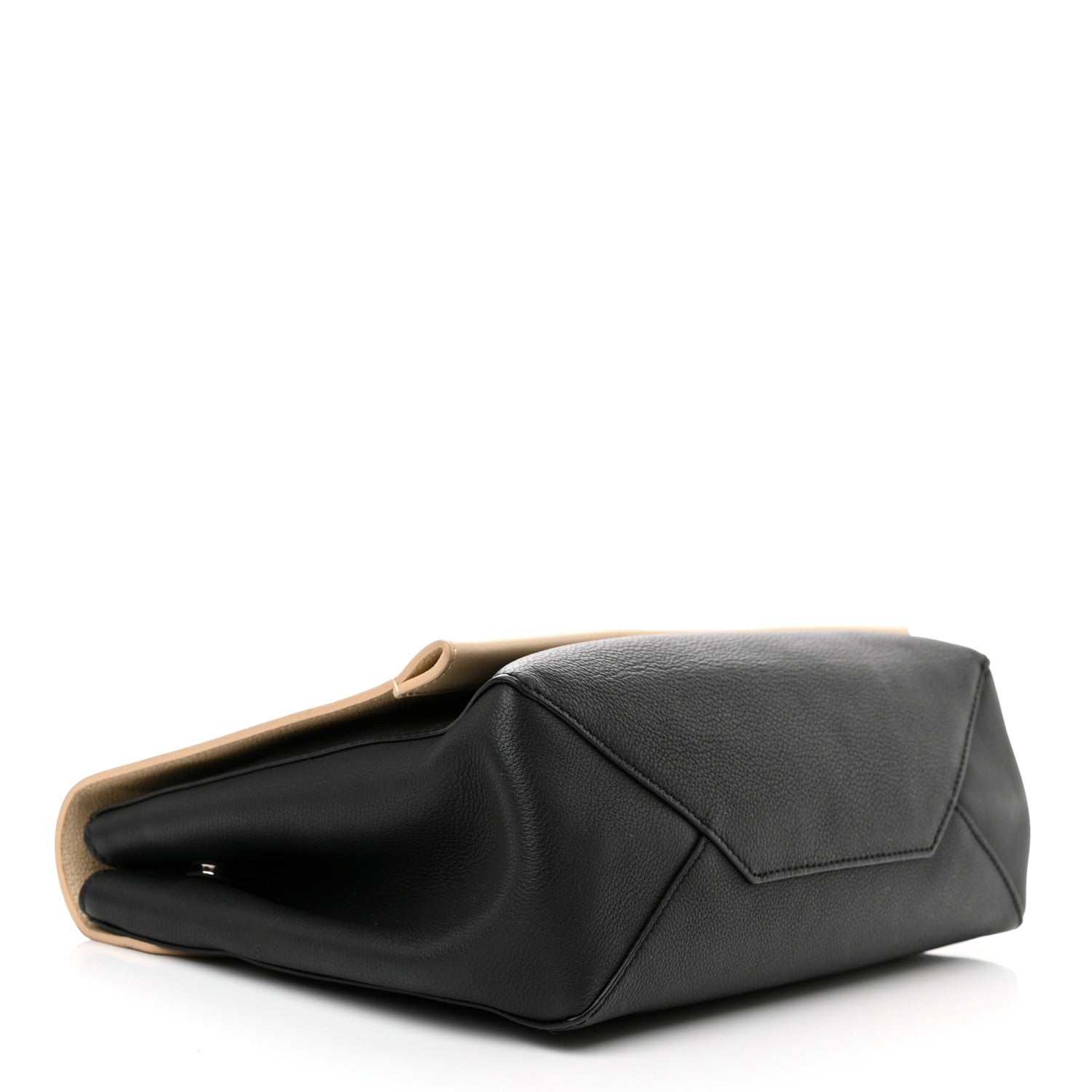 Louis Vuitton Soft Calfskin Lockme II Top Handle Vanille Black 4 of 13