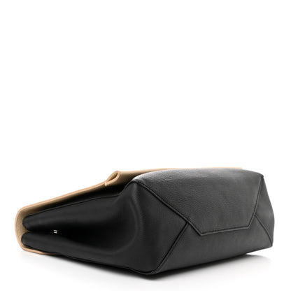 Louis Vuitton Soft Calfskin Lockme II Top Handle Vanille Black 4 of 13