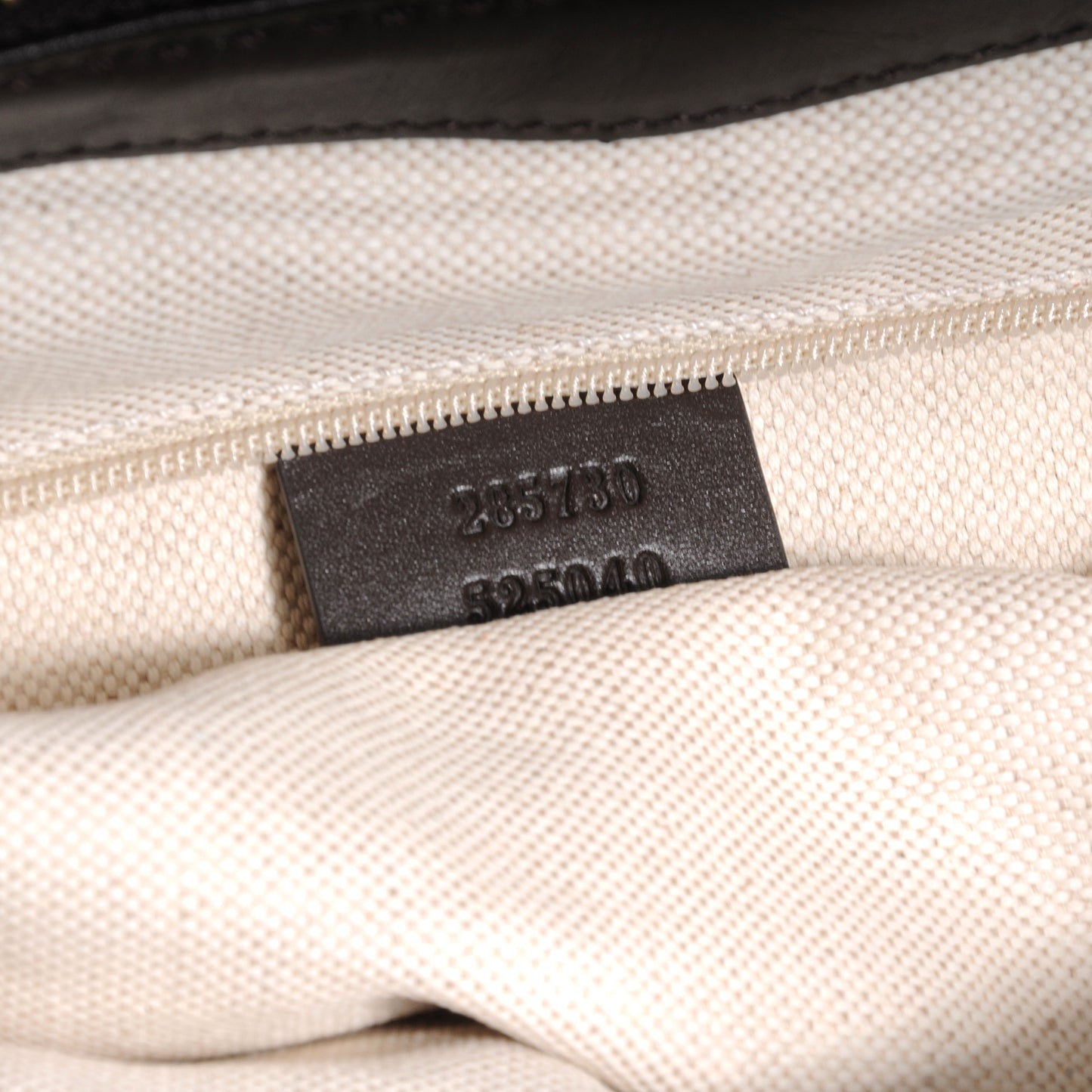 Monogram Large Sukey Top Handle Bag Beige Dark Brown