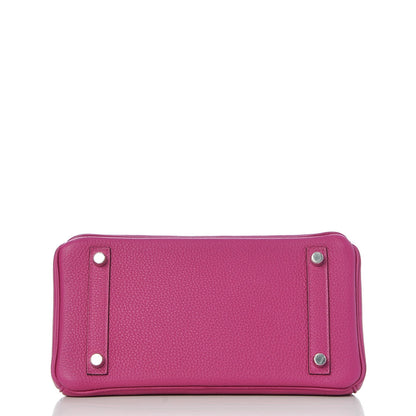 Hermes Togo Birkin 25 Rose Pourpre 6 of 35