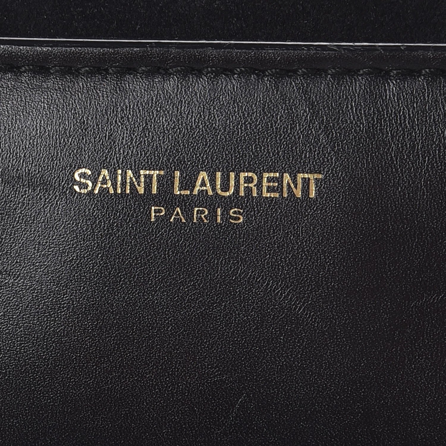 Saint Laurent Calfskin Suede Classic Duffle 6 Black 9 of 14