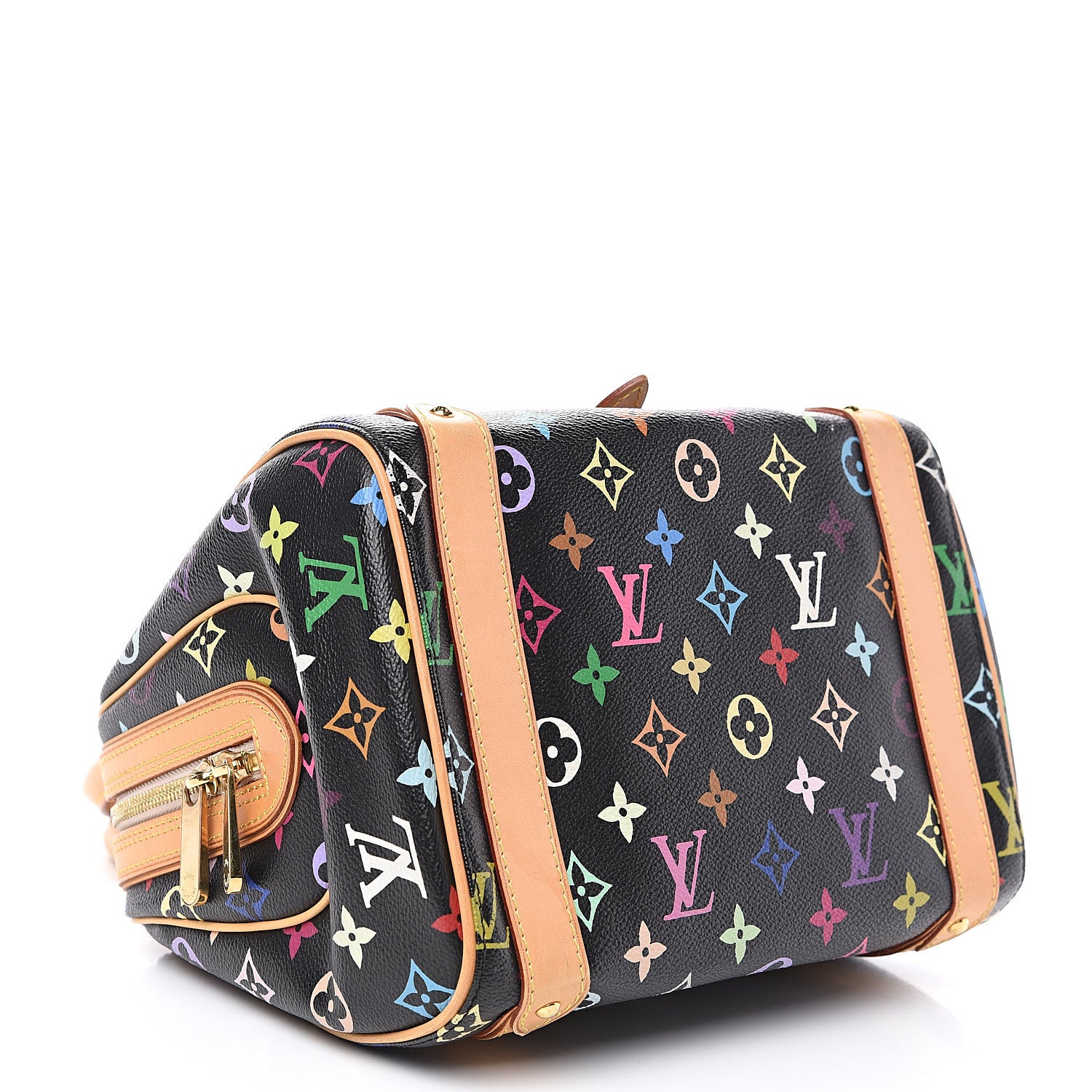 Louis Vuitton Monogram Multicolor Priscilla Black 3 of 12