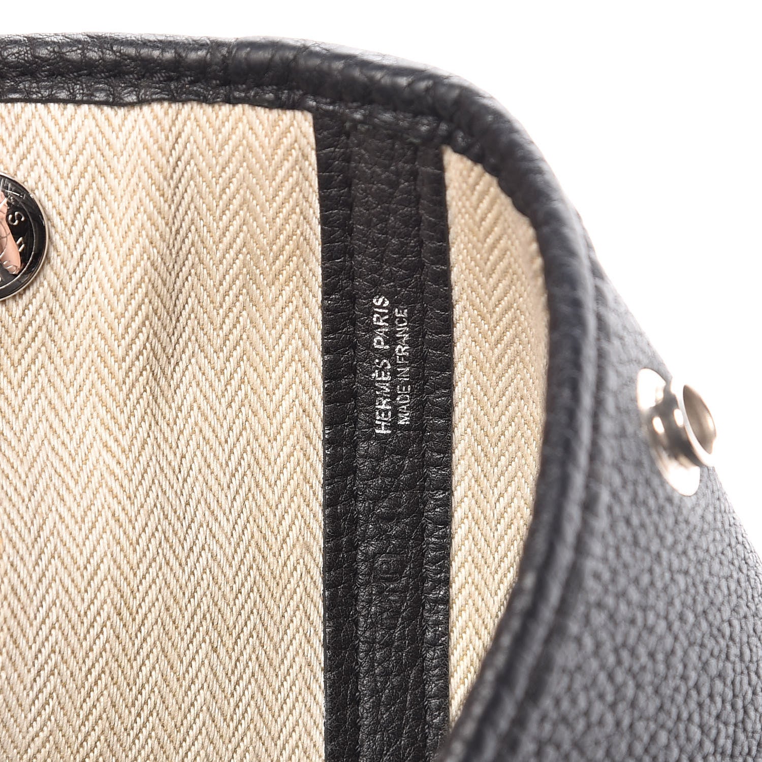 Hermes Negonda Garden Party Tote 36 MM Black 6 of 28