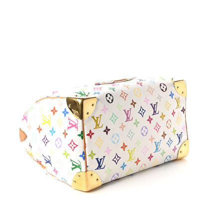 Louis Vuitton Monogram Multicolor Speedy 30 White 4 of 9