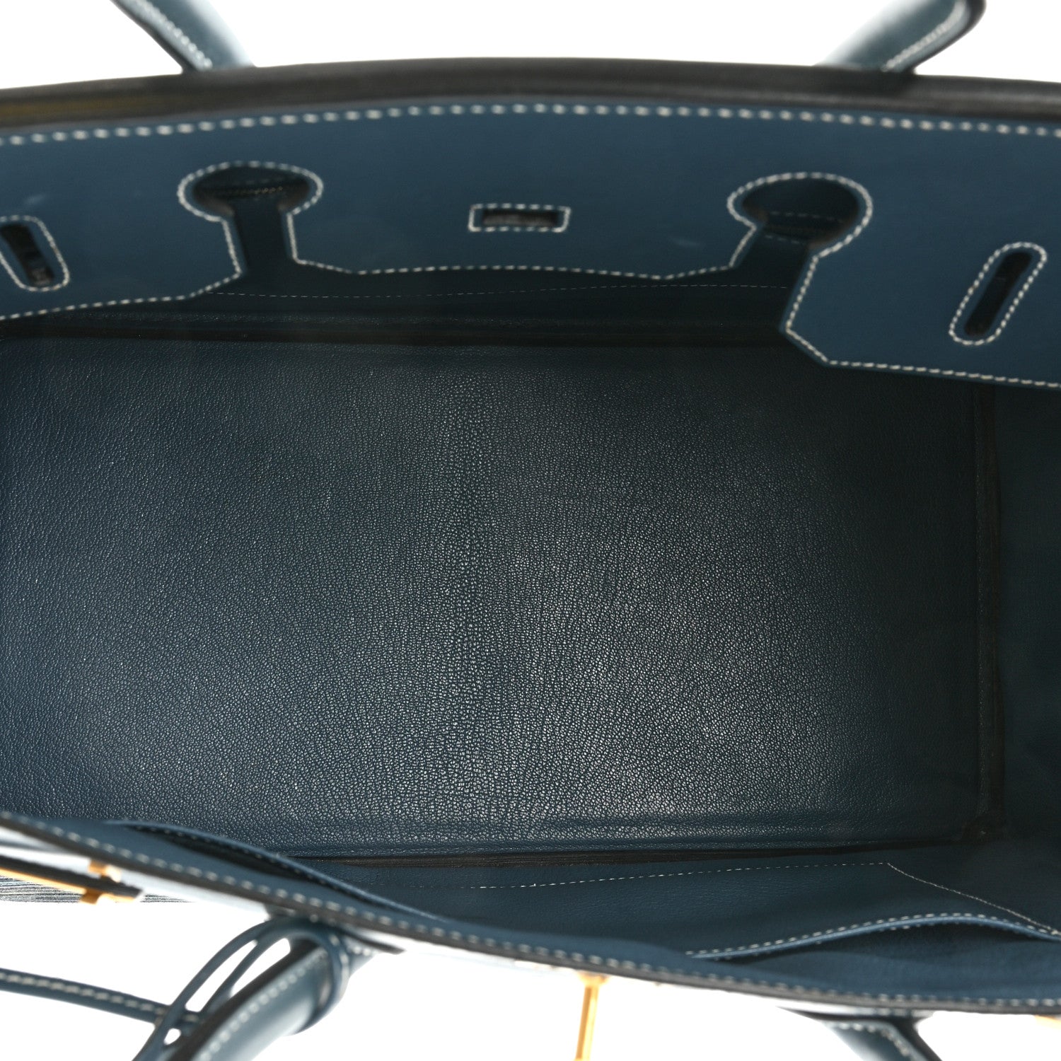 Hermes Evercalf Vibrato Birkin 35 Bleu Thalassa 4 of 18