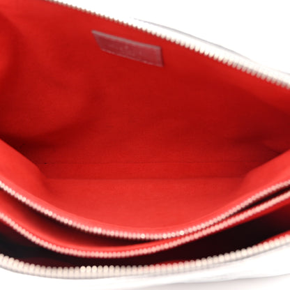 Louis Vuitton Metallic Lambskin Embossed Monogram Coussin BB Silver 7 of 14