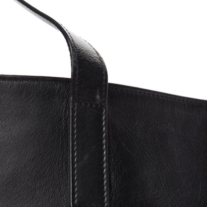 Saint Laurent Calfskin Suede Reversible East West Shopper Tote Black 9 of 21