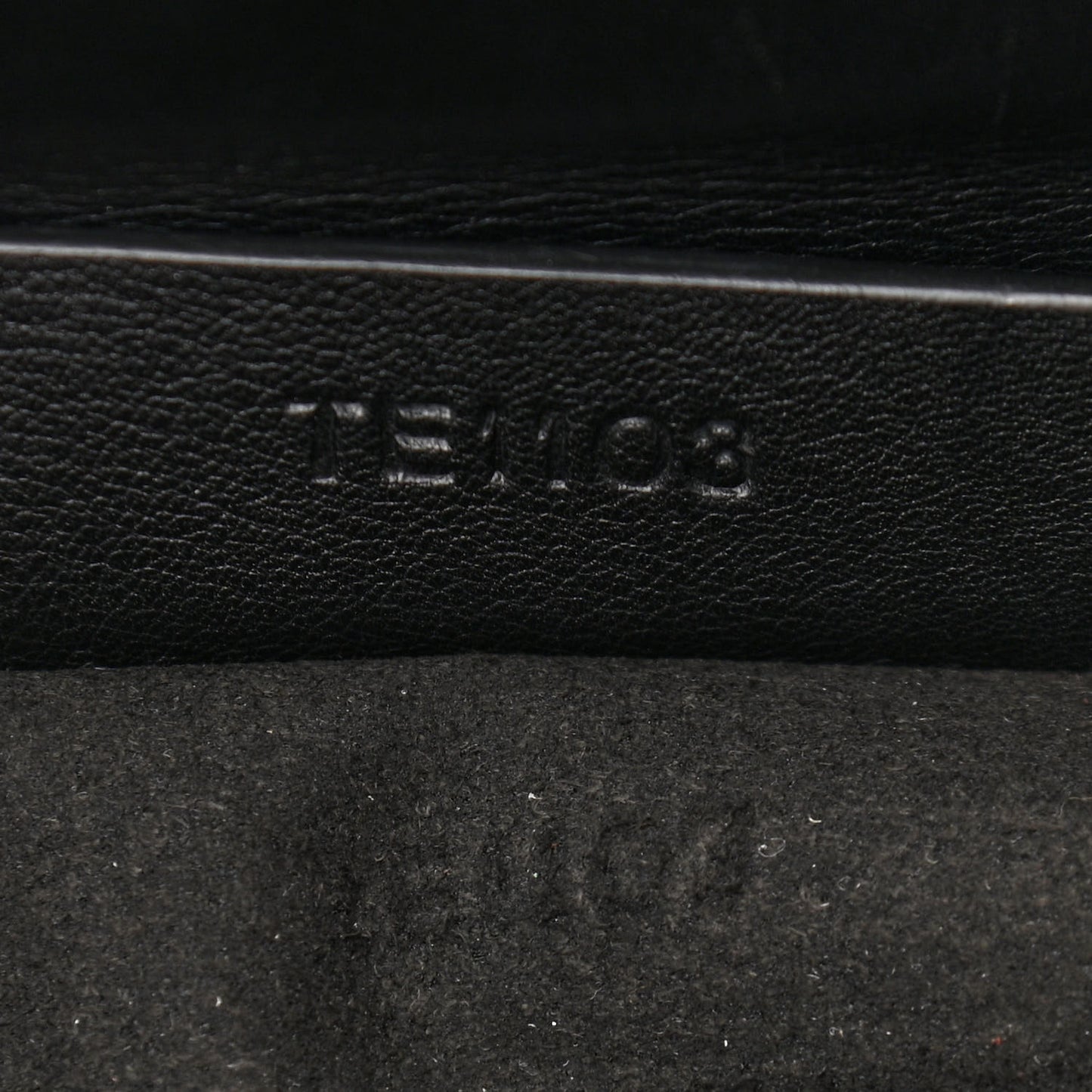 Calfskin Crocodile Embossed Mini Pandora Box Crossbody Bag Black