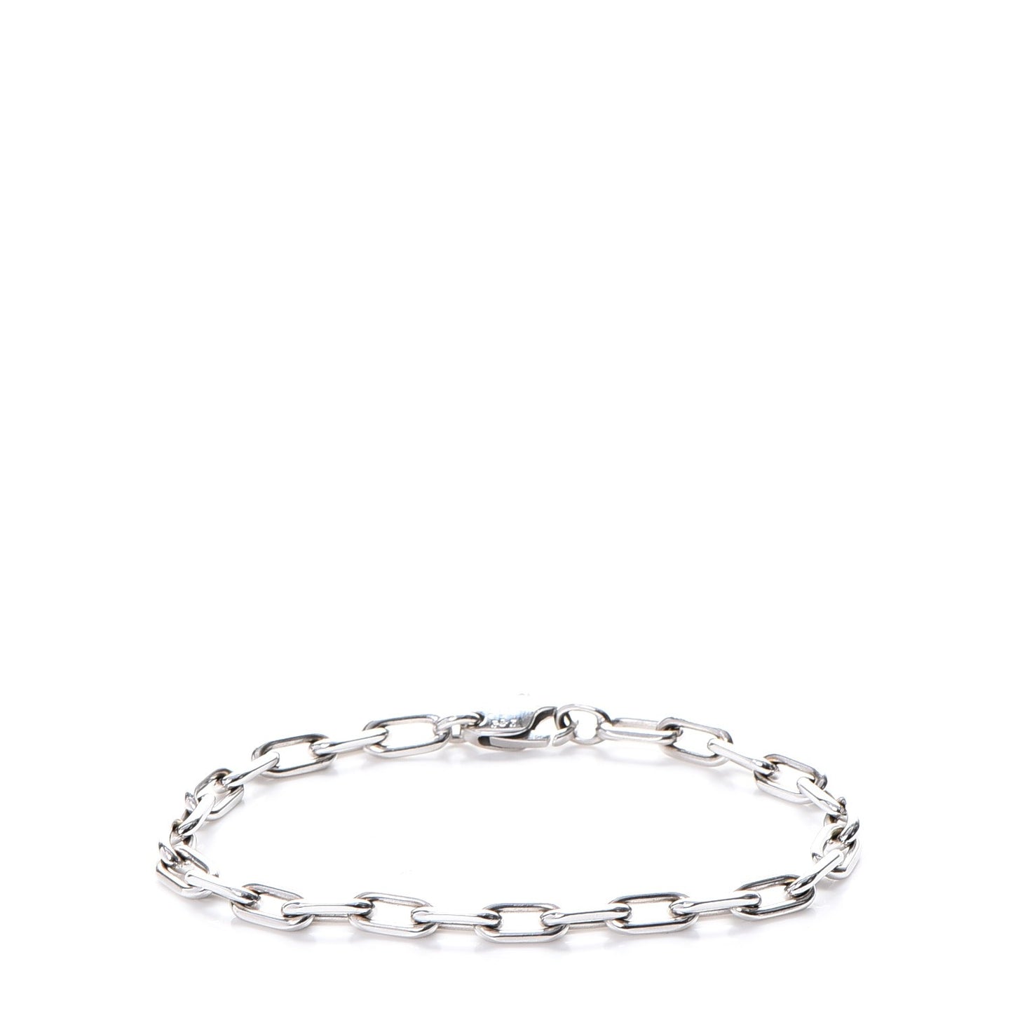 18K White Gold Spartacus Chain Bracelet