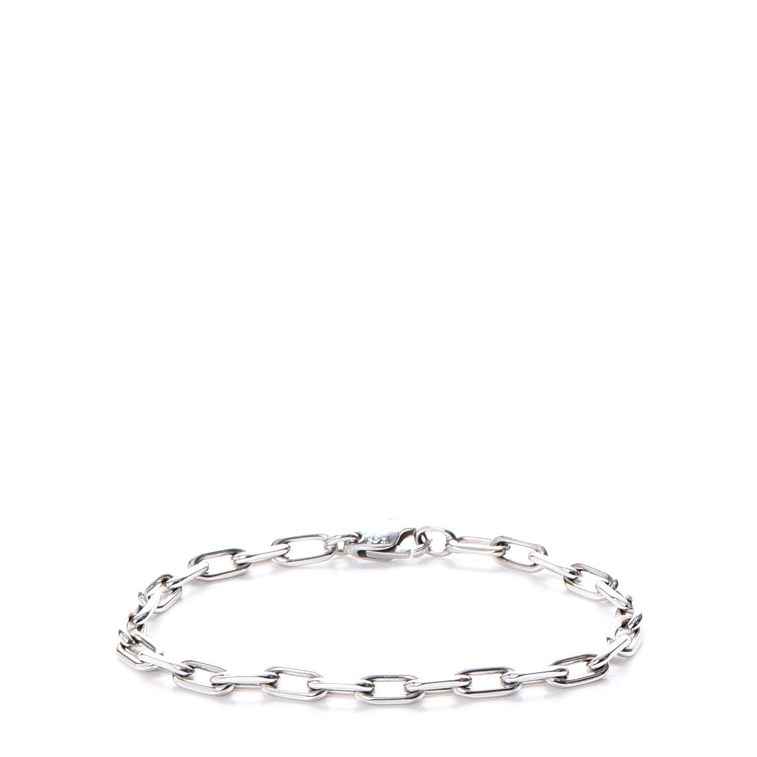 Cartier 18K White Gold Spartacus Chain Bracelet 3 of 3