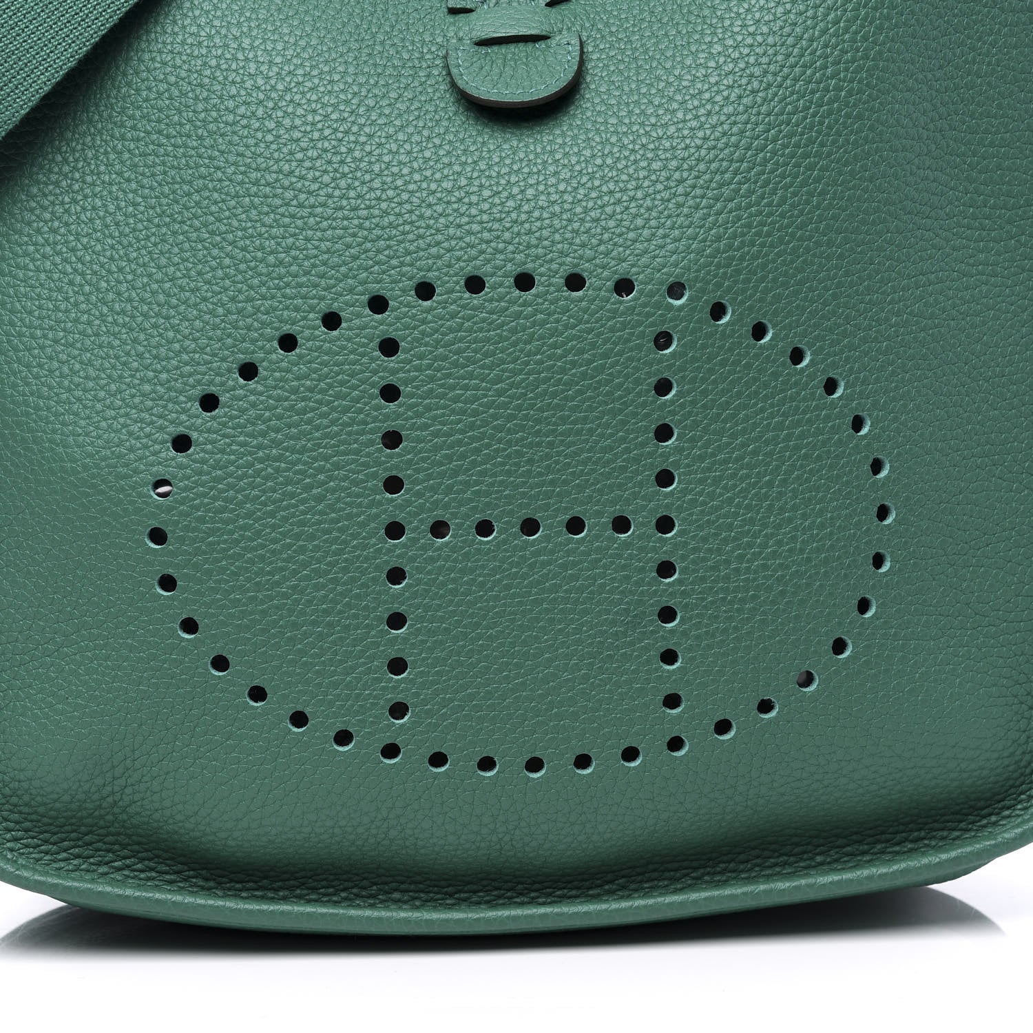 Hermes Taurillon Clemence Evelyne III PM Vert Vertigo 10 of 10