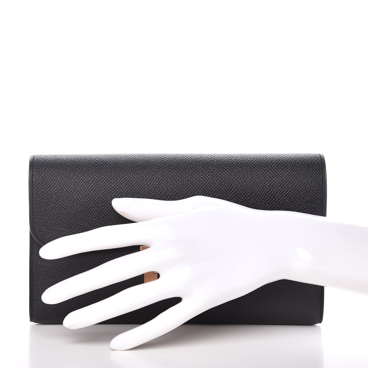 Hermes Epsom Constance Long Wallet Black 2 of 11