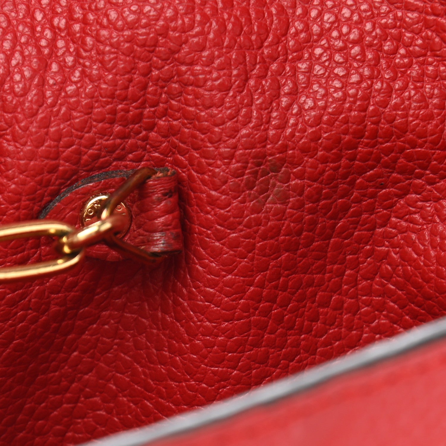 Louis Vuitton Empreinte Key Pouch Cherry 7 of 10
