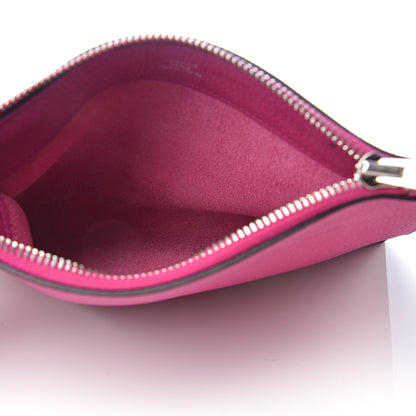 Hermes Togo Mini Bazar Pouch Rose Pourpre 4 of 6