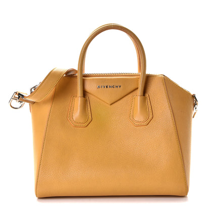 Givenchy Sugar Goatskin Mini Antigona Dark Yellow 1 of 8