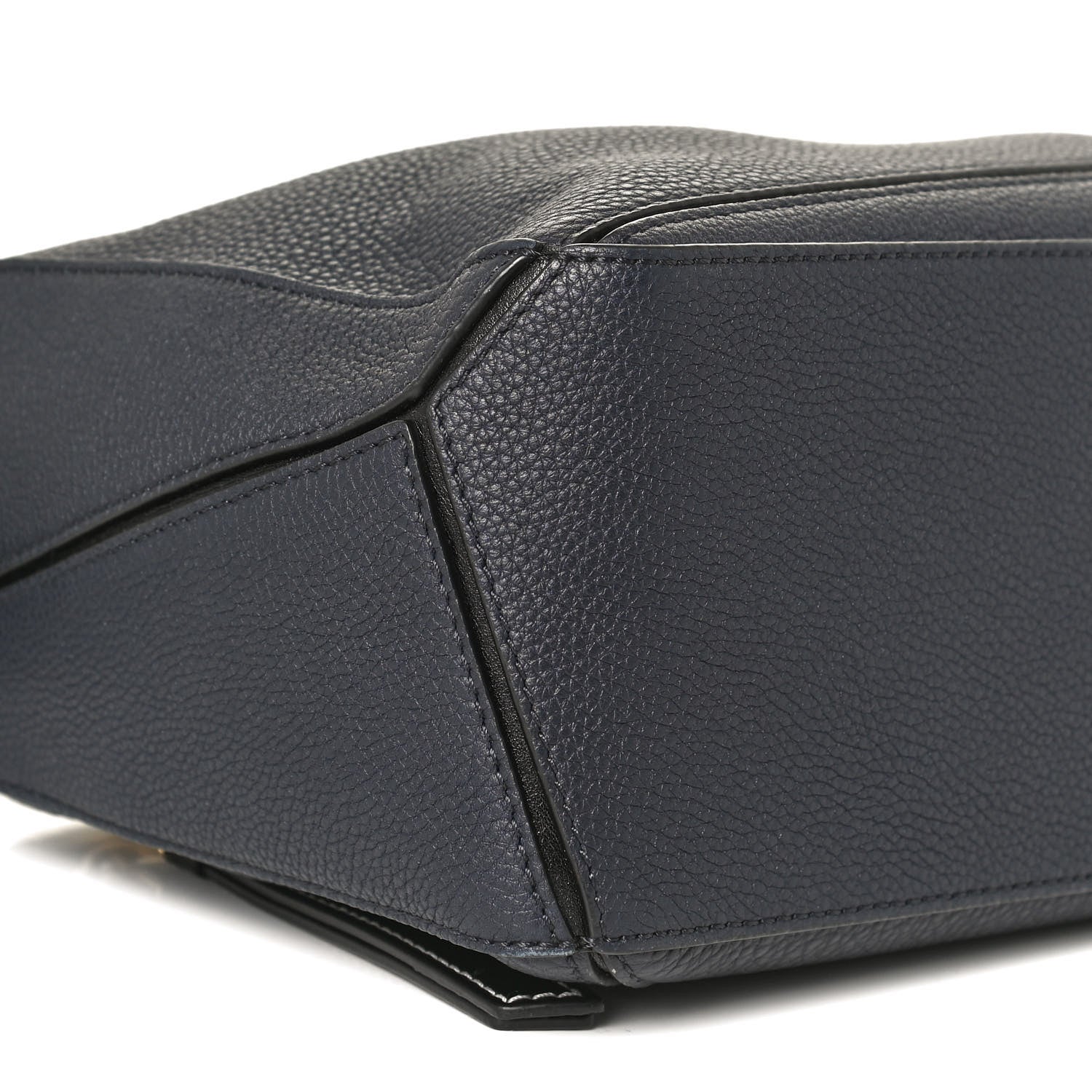 Loewe Calfskin Small Puzzle Bag Midnight Blue Black 8 of 9