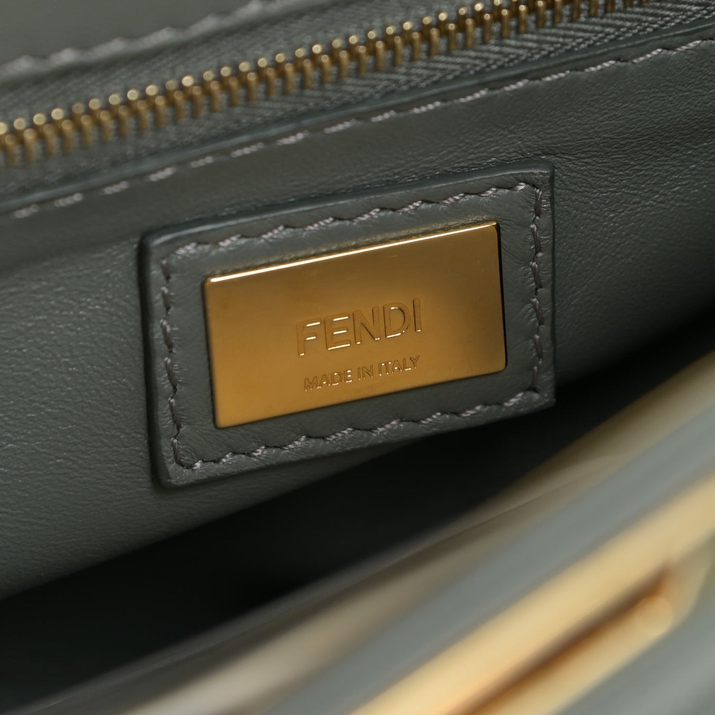 Nappa Mini Peekaboo Iconic Satchel Fumo