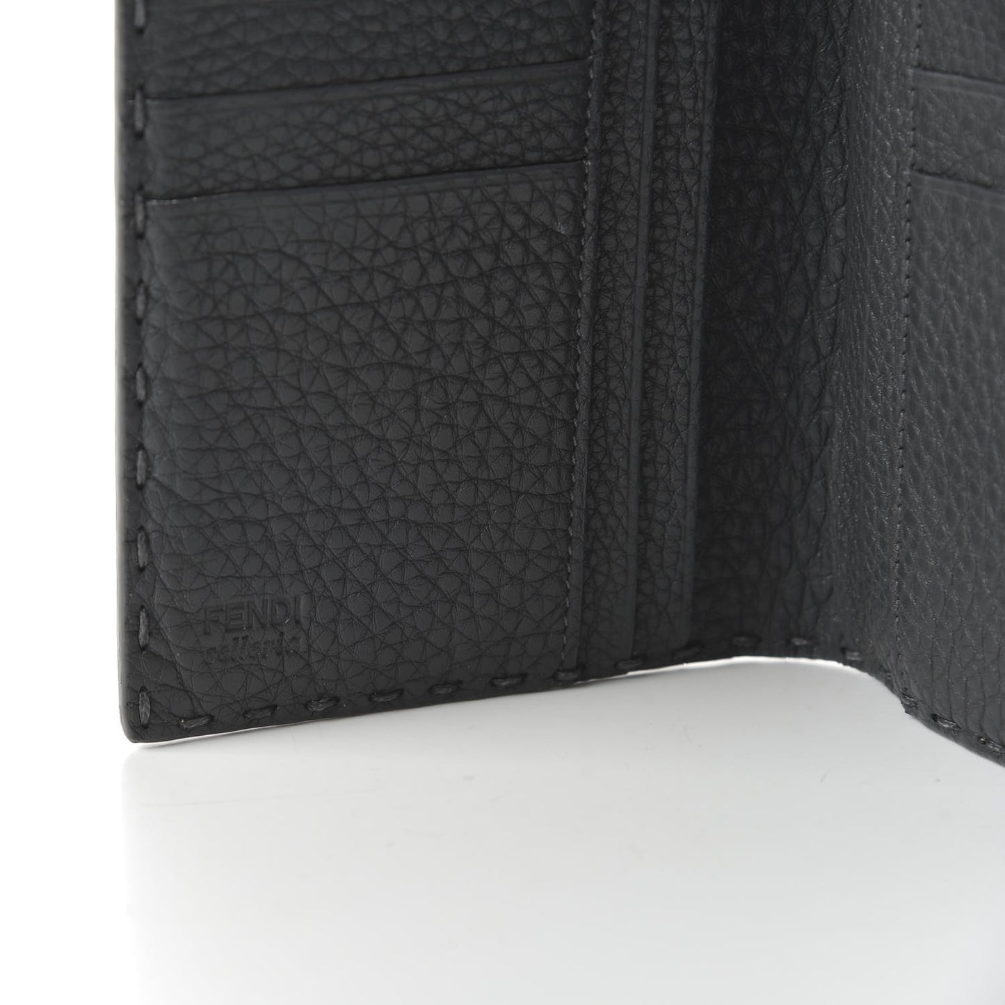 Cuoio Romano Selleria Peekaboo Continental Wallet Asfalto