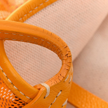 Goyard Goyardine Saint Louis GM Yellow 10 of 12