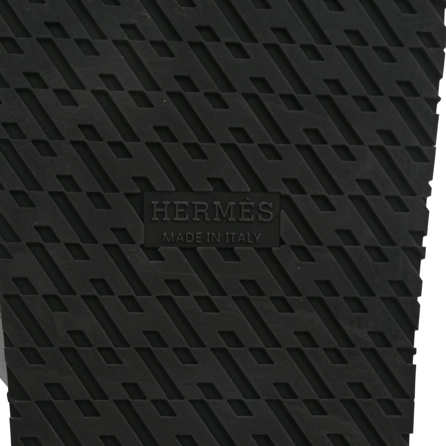 Hermes Calfskin Womens Chypre Sandals 37 Black 6 of 12