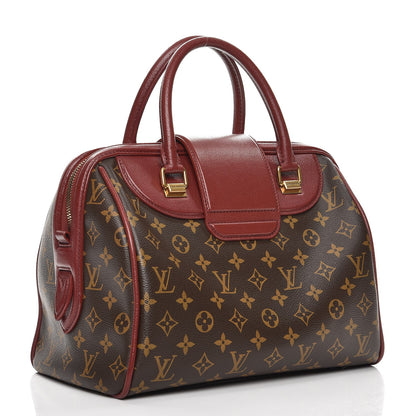 Louis Vuitton Monogram Golden Arrow Speedy Burgundy 3 of 10