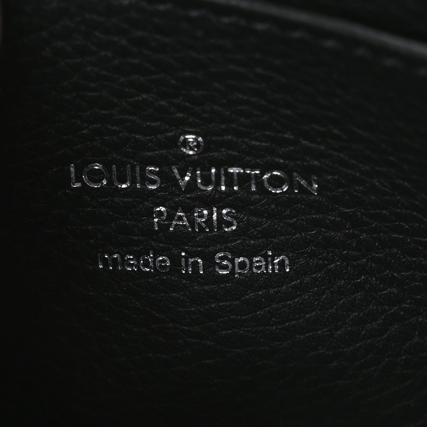Louis Vuitton Calfskin Lockme Zippy Coin Purse Black 6 of 6
