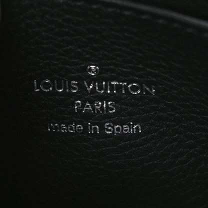 Louis Vuitton Calfskin Lockme Zippy Coin Purse Black 6 of 6