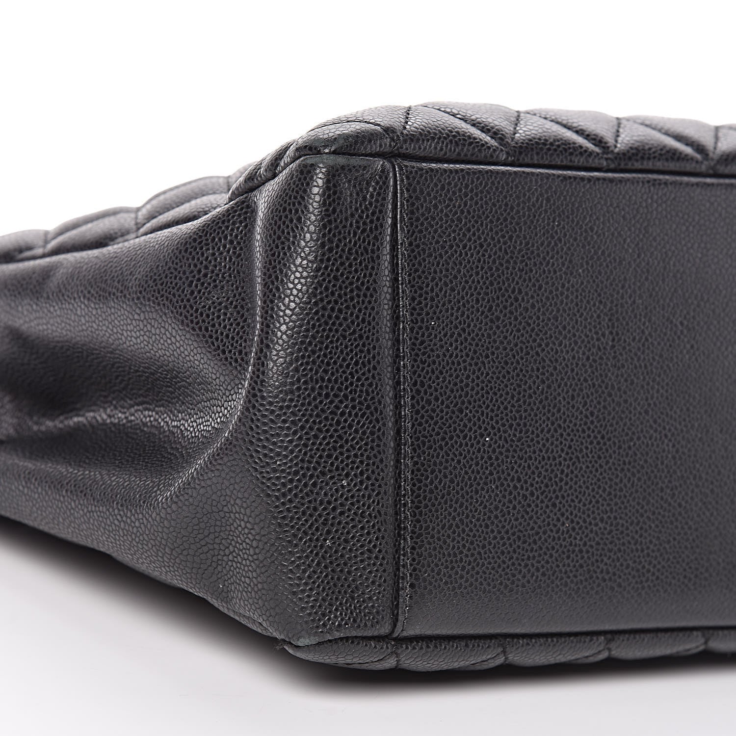 Chanel Caviar Quilted Grand Shopping Tote GST Black 6 of 15