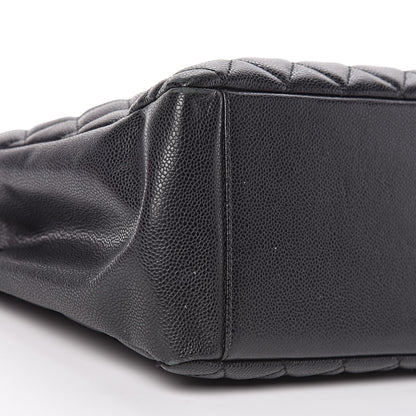 Chanel Caviar Quilted Grand Shopping Tote GST Black 6 of 15